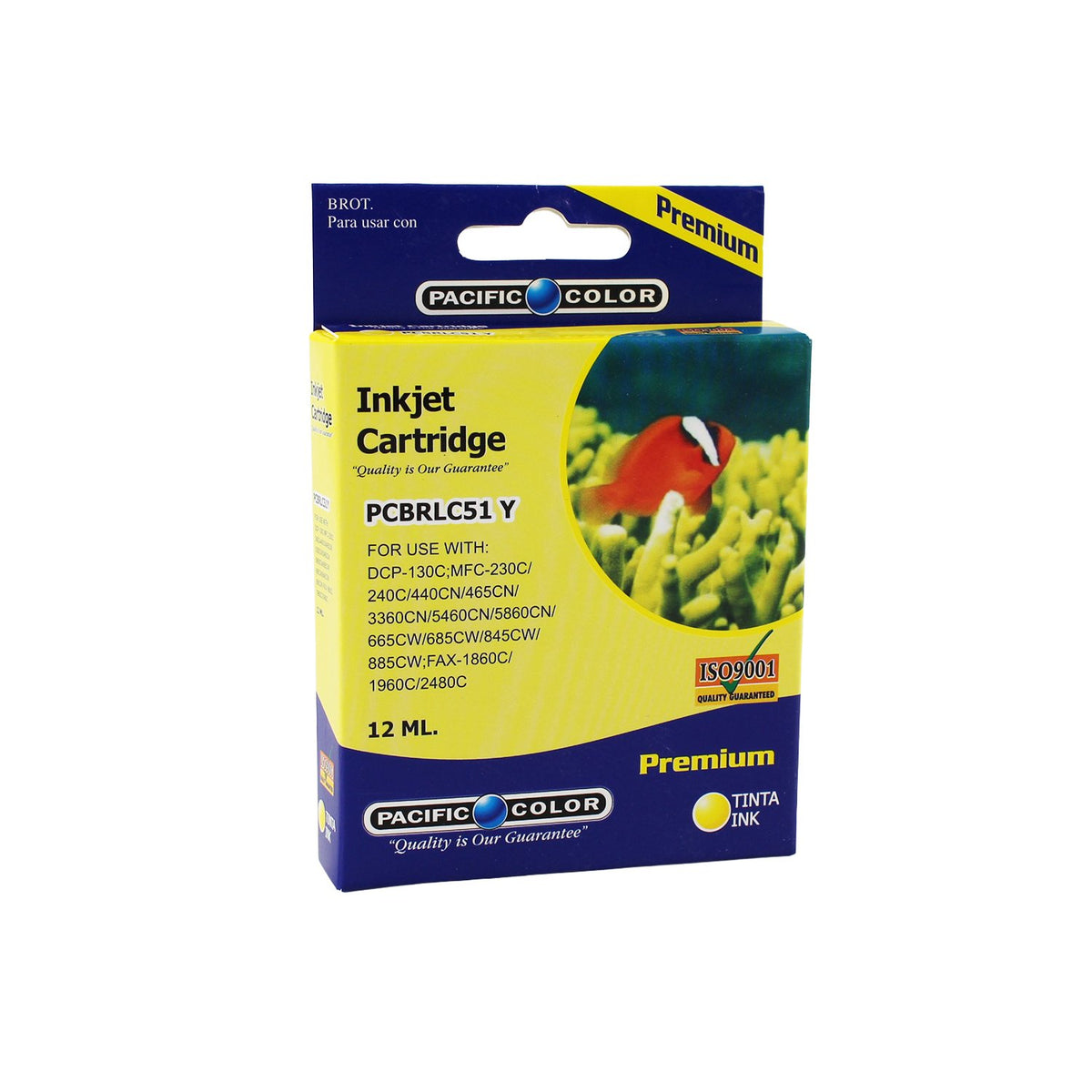 COMPATIBLE CON BROTHER L51 YELLOW