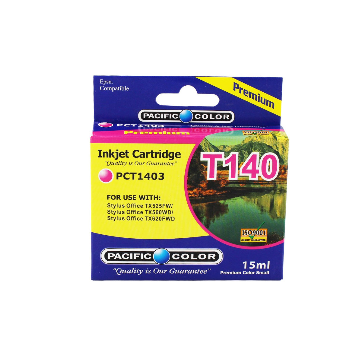 Cartucho De Tinta Para Epson T140 Magenta