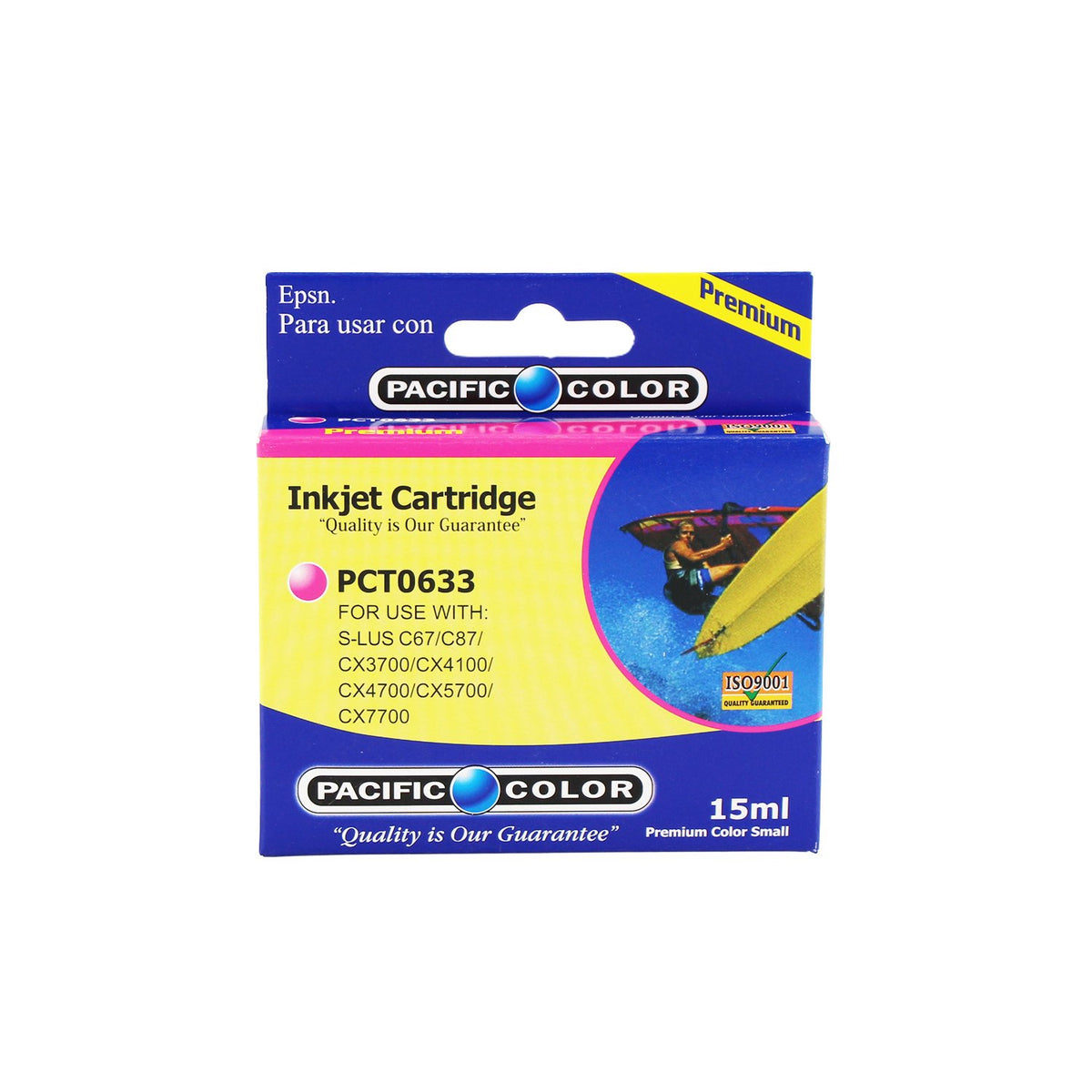 Cartucho De Tinta Para Epson To 633 Magta 15Ml