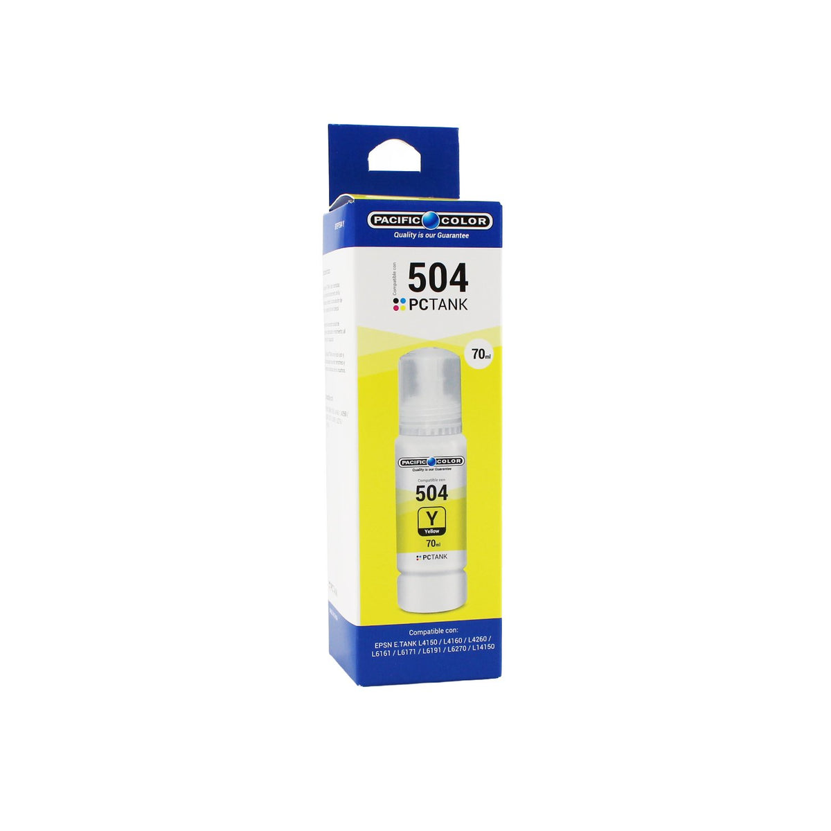 Botella De Tinta Para Epson T504Y