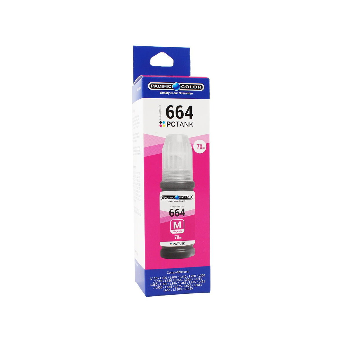 Botella De Tinta Para Epson T664M