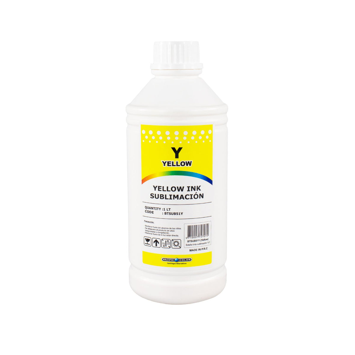 Botella De Tinta de Sublimación 51 Yellow