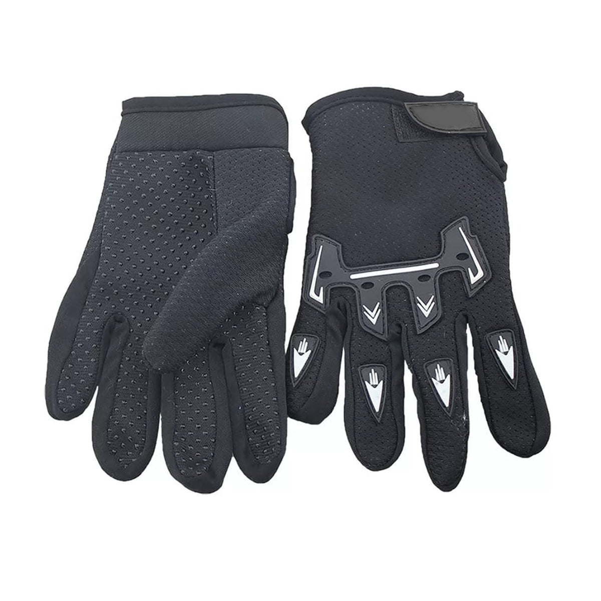 Guantes Para Bicicleta Y Motocross, Velcro Ajustable