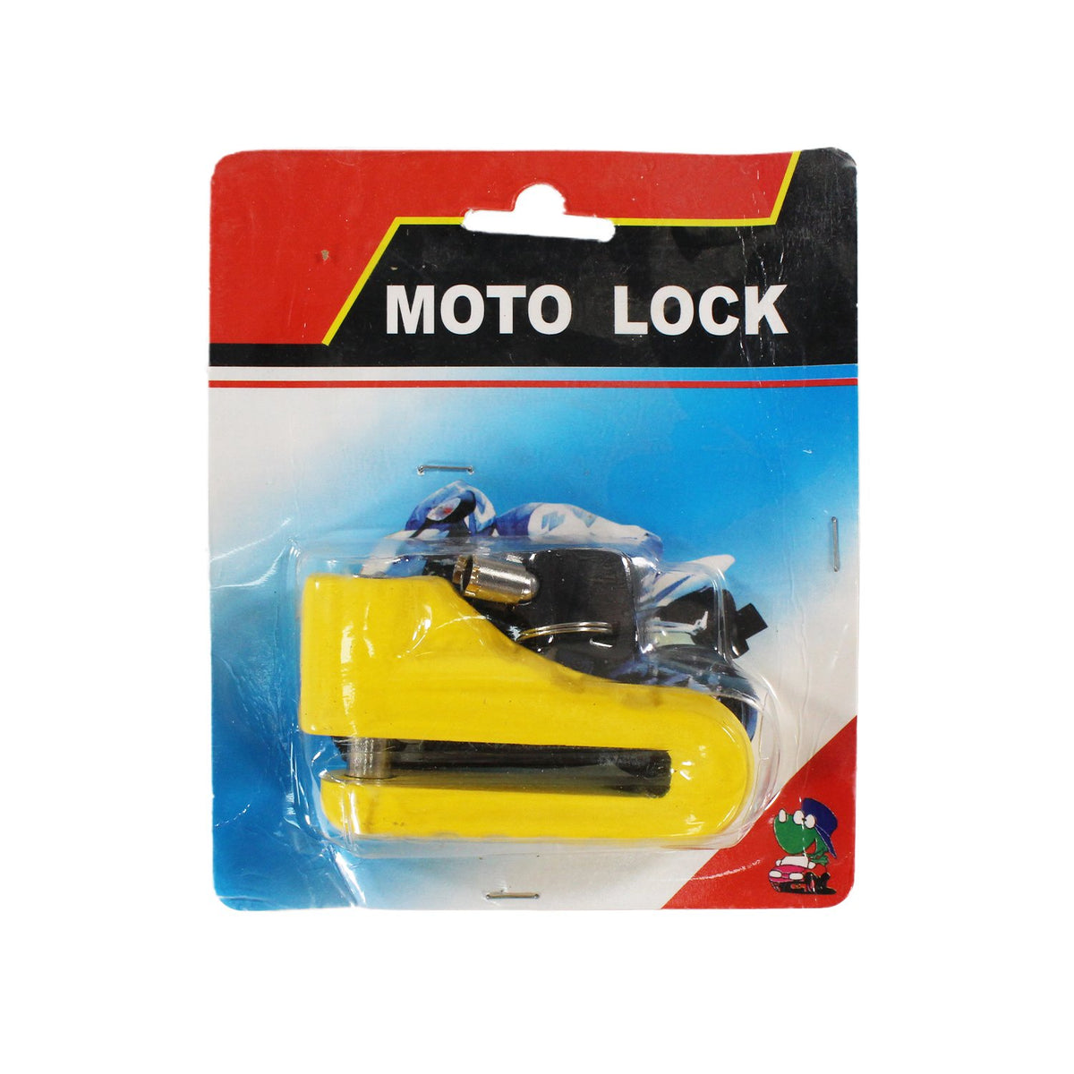 Candado para freno disco de moto, resistente al agua