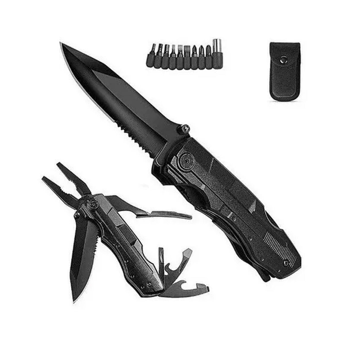 Kit alicate y cuchillo 16 en 1