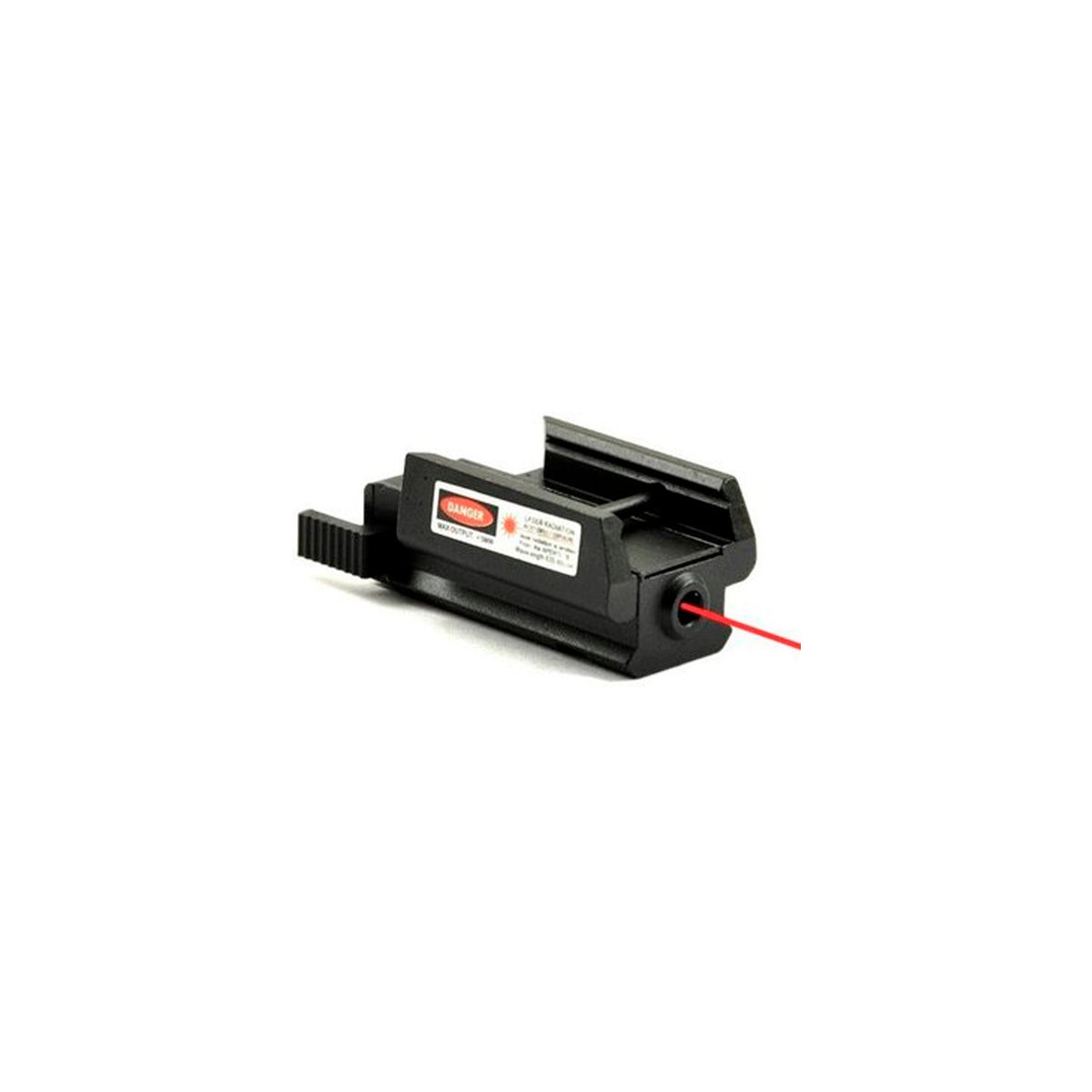 Mira Laser Roja, Riel 20Mm, Incluye 4 Pilas