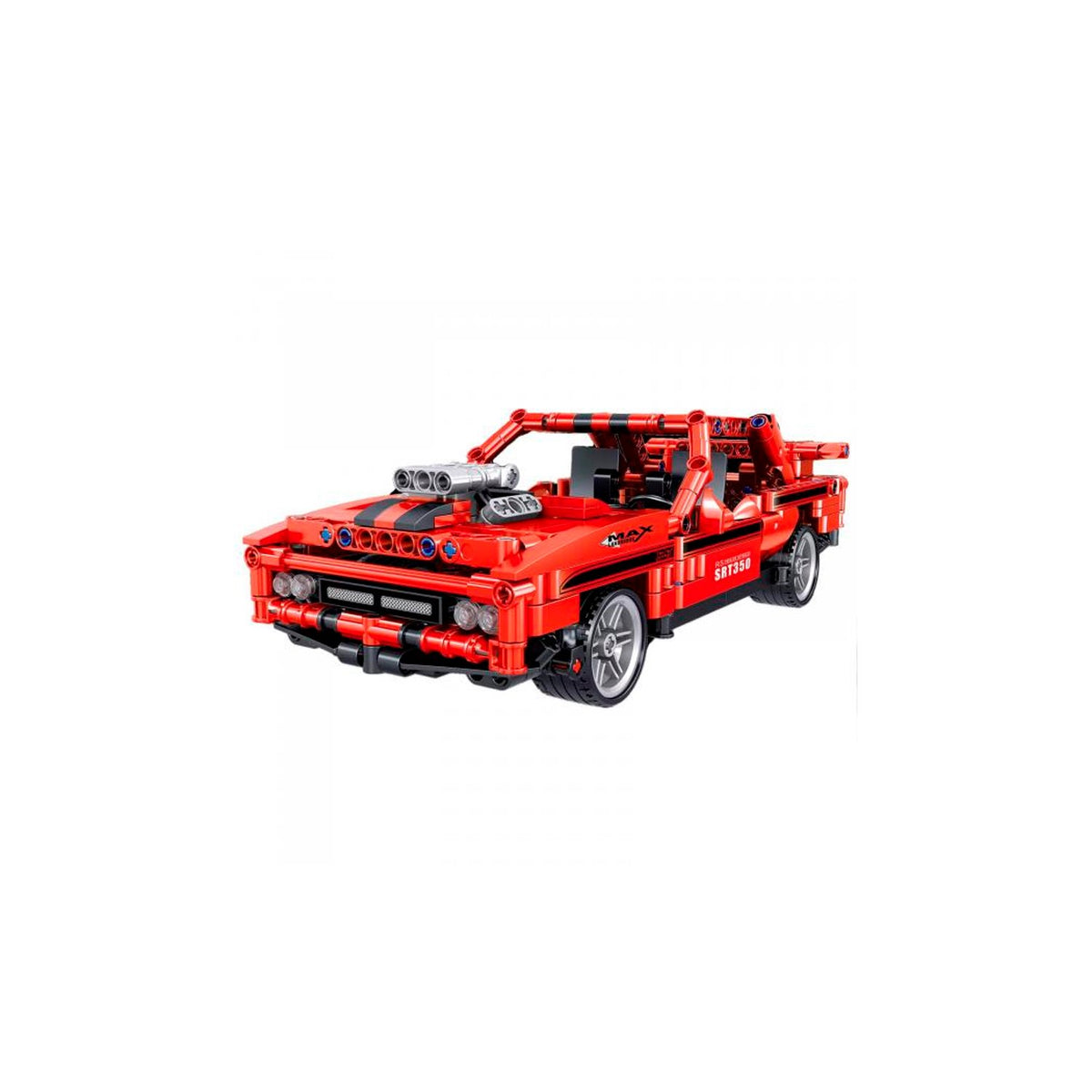 Set de bloques armables, modelo auto Dodge Challenger