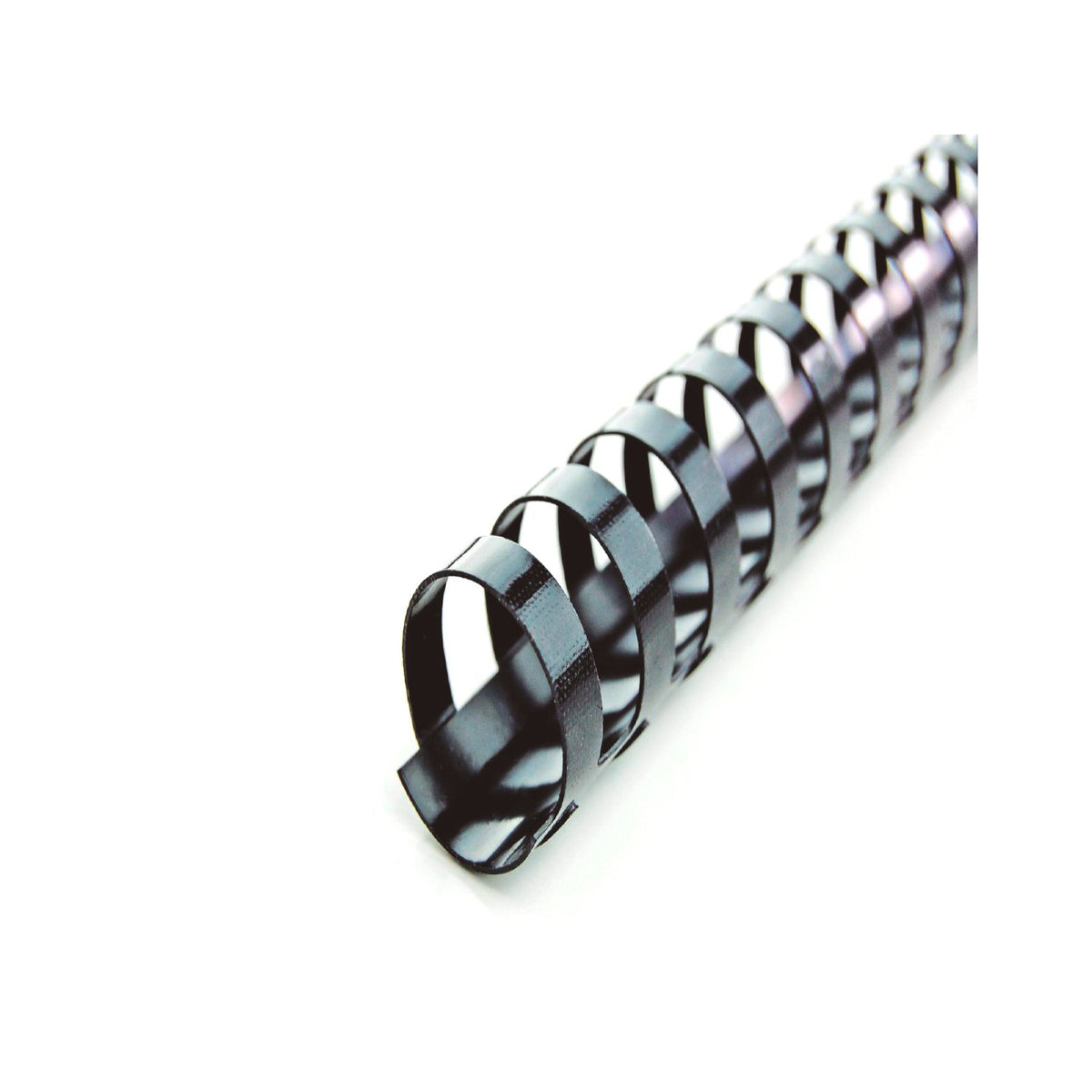 Espirales de anillos de 14 mm. 100 un. color BK