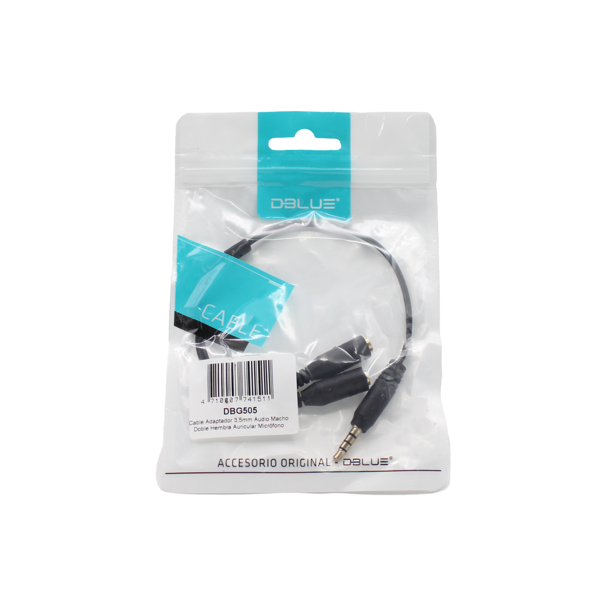 Cable adaptador 3,5mm