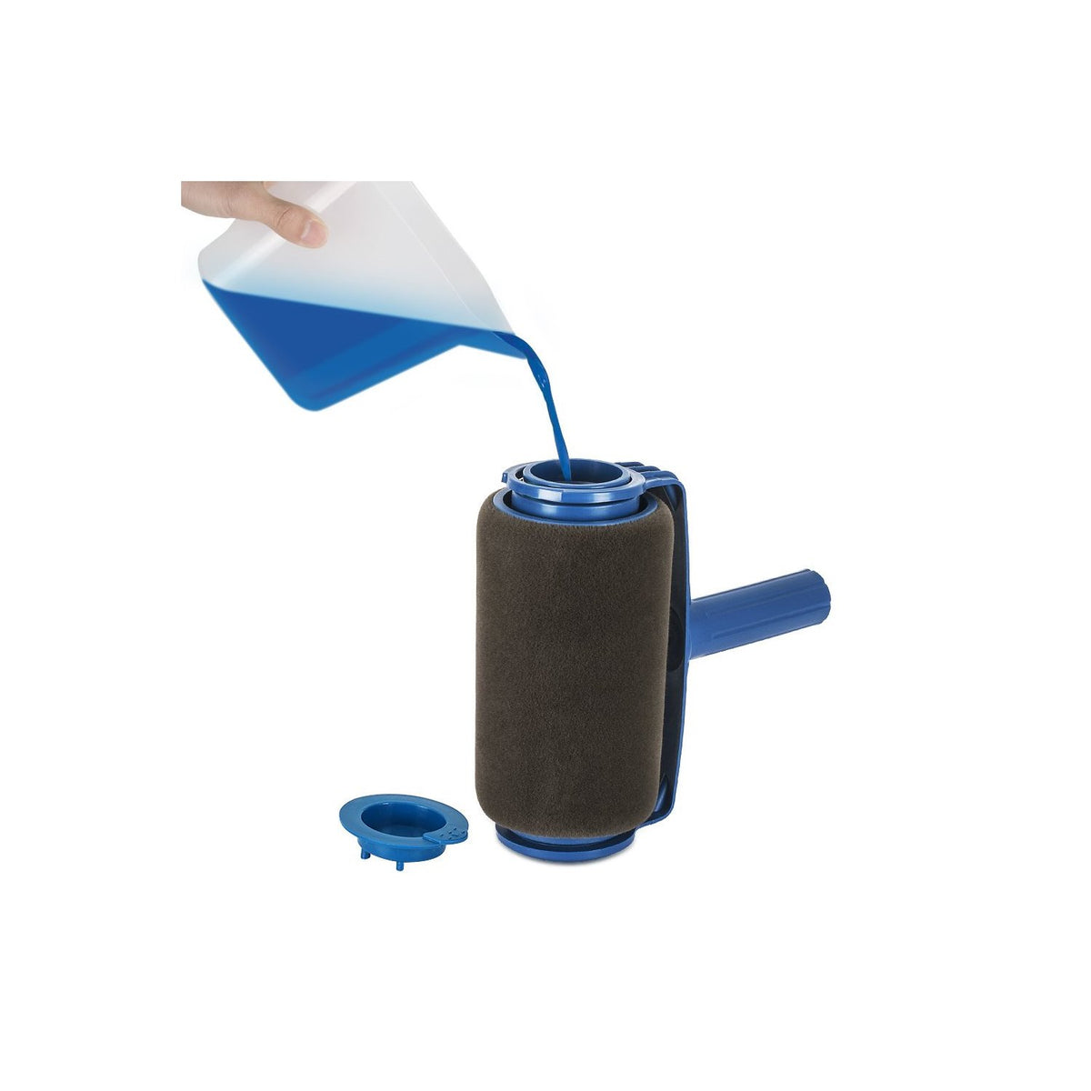 Rodillo de pintar recargable