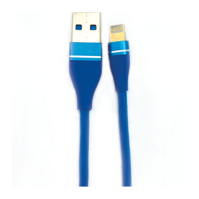 Cable USB a Lightning, 1 mts, núcleo de cobre, y textil