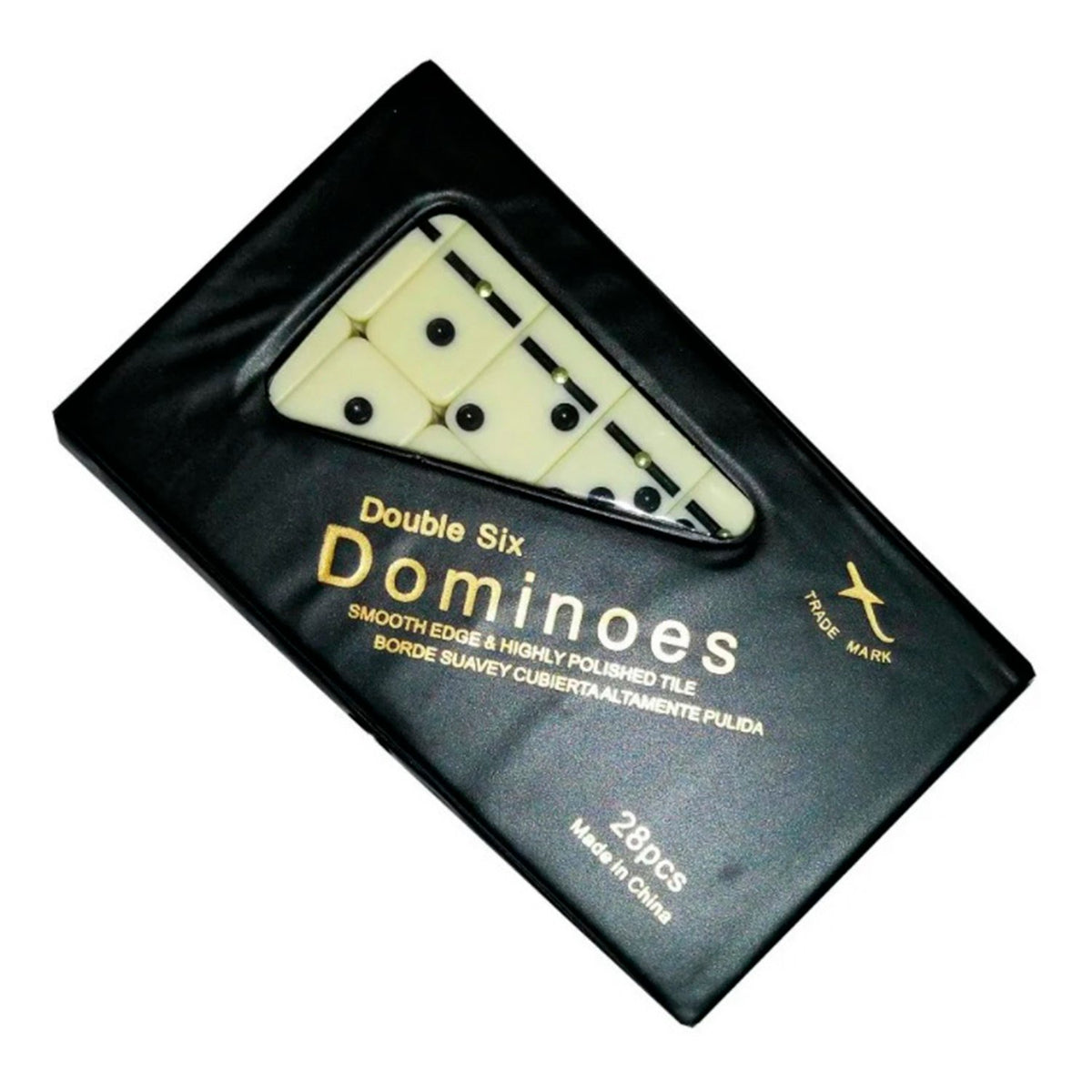 Domino 28 piezas en caja 40*20*6mm