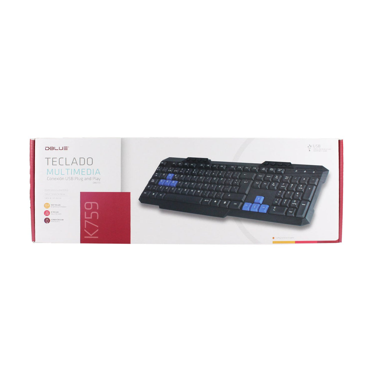 Teclado DBlue USB