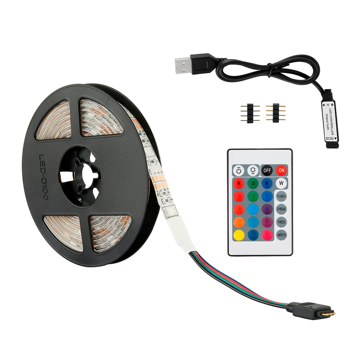 Tira led neón DBlue 3mts RBG