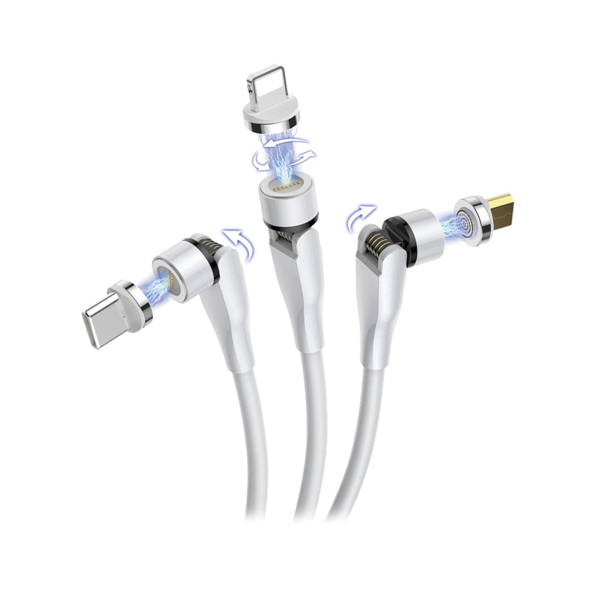 Cable 3 en 1 Tecnolab Micro sub, lightning y c