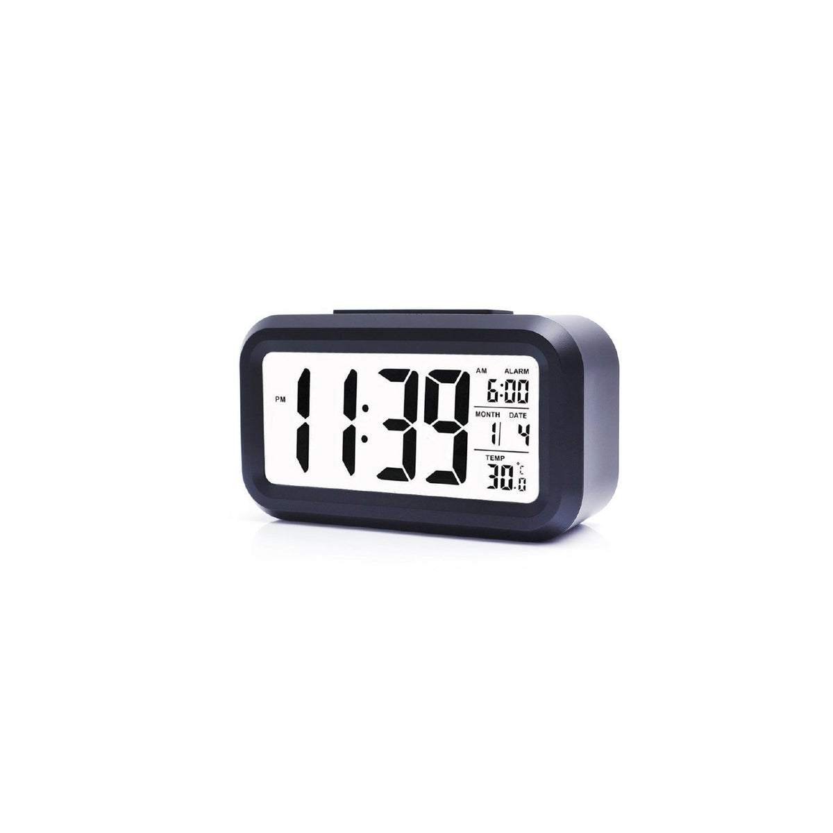 Reloj digital sensor automático black