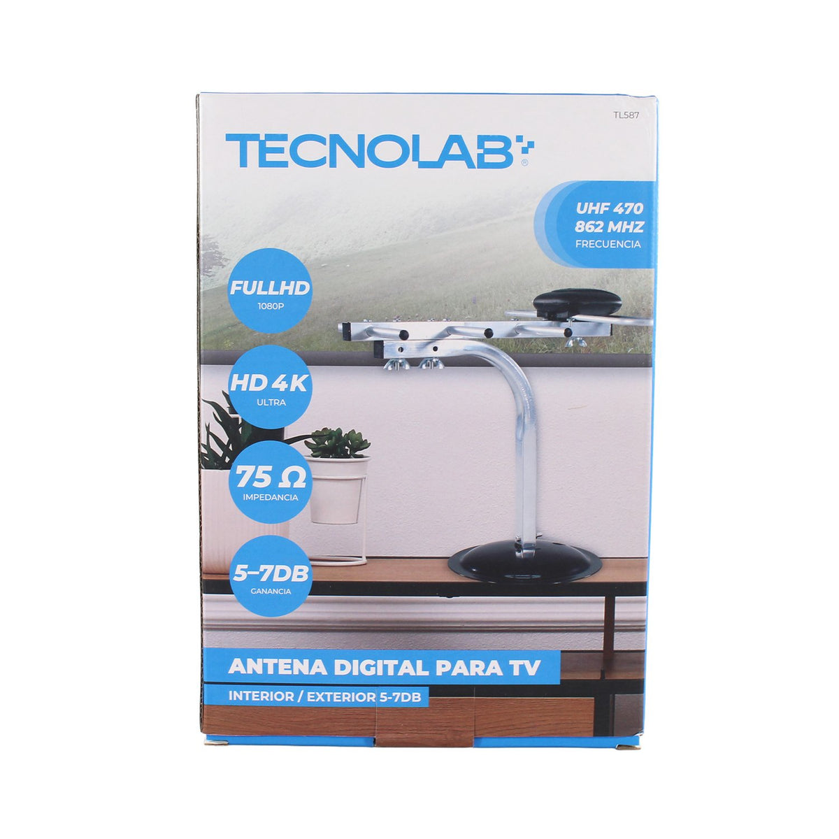 Antena Tecnolab interior-exterior 7db