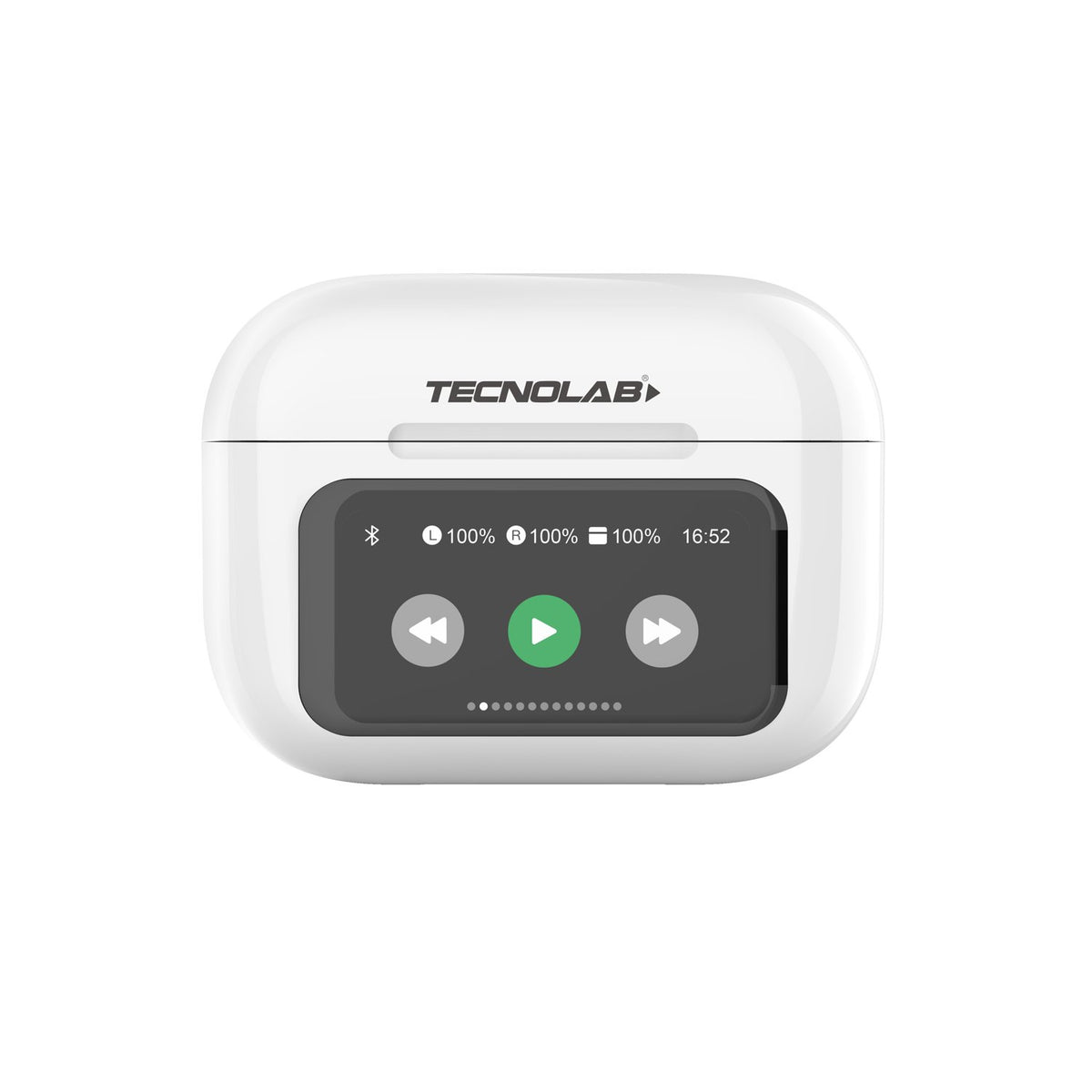 Audífono Tecnolab touch, BT, tipo C 10 m alcance