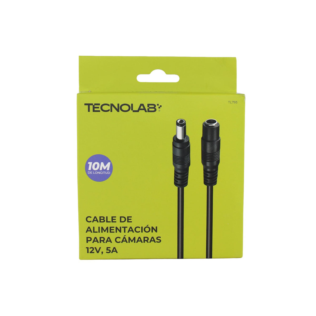 Cable Tecnolab para cámaras 10m Black
