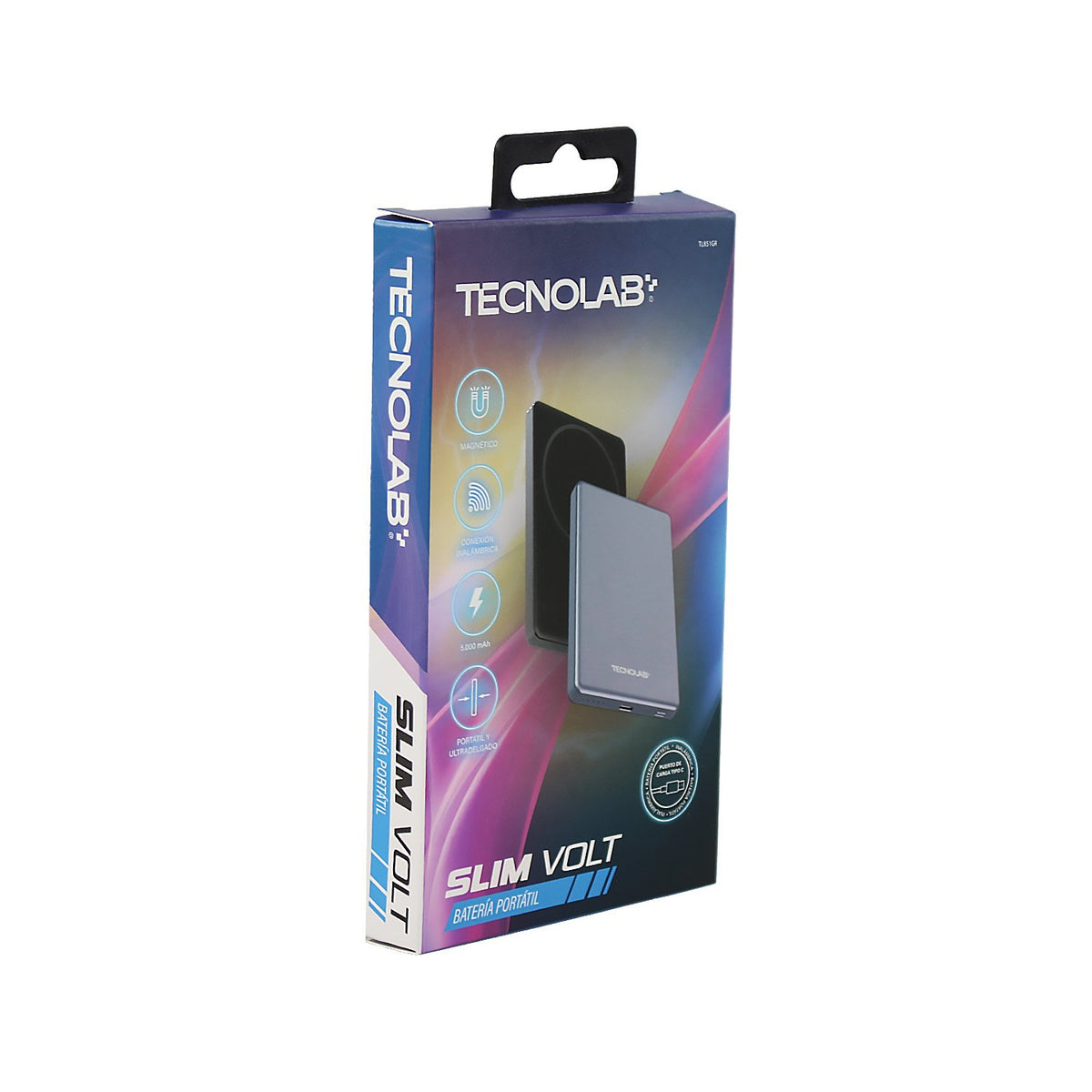 Batería Portátil Tecnolab Slim Volt