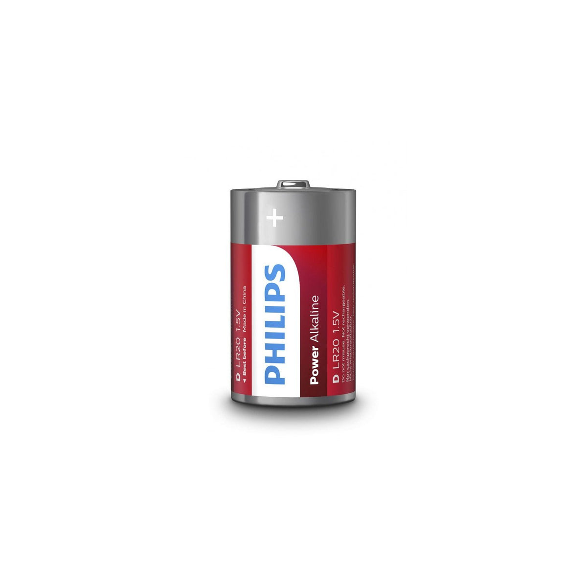 Pila Philips Alcalina D 2 Piezas