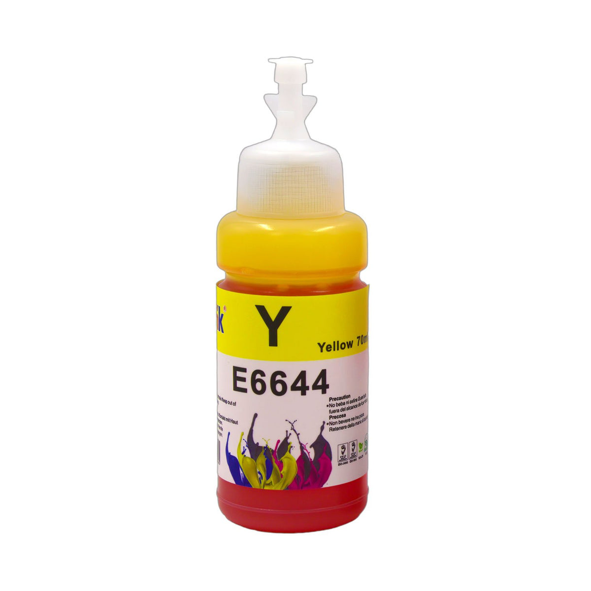 Botella De Tinta Para Epson T664Y