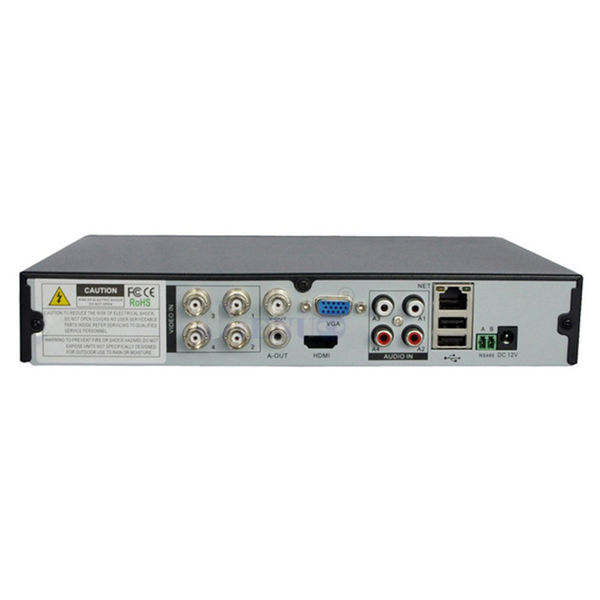 Alarma Dvr, 4 Canales 960P/720P, Stream Dual, P2P