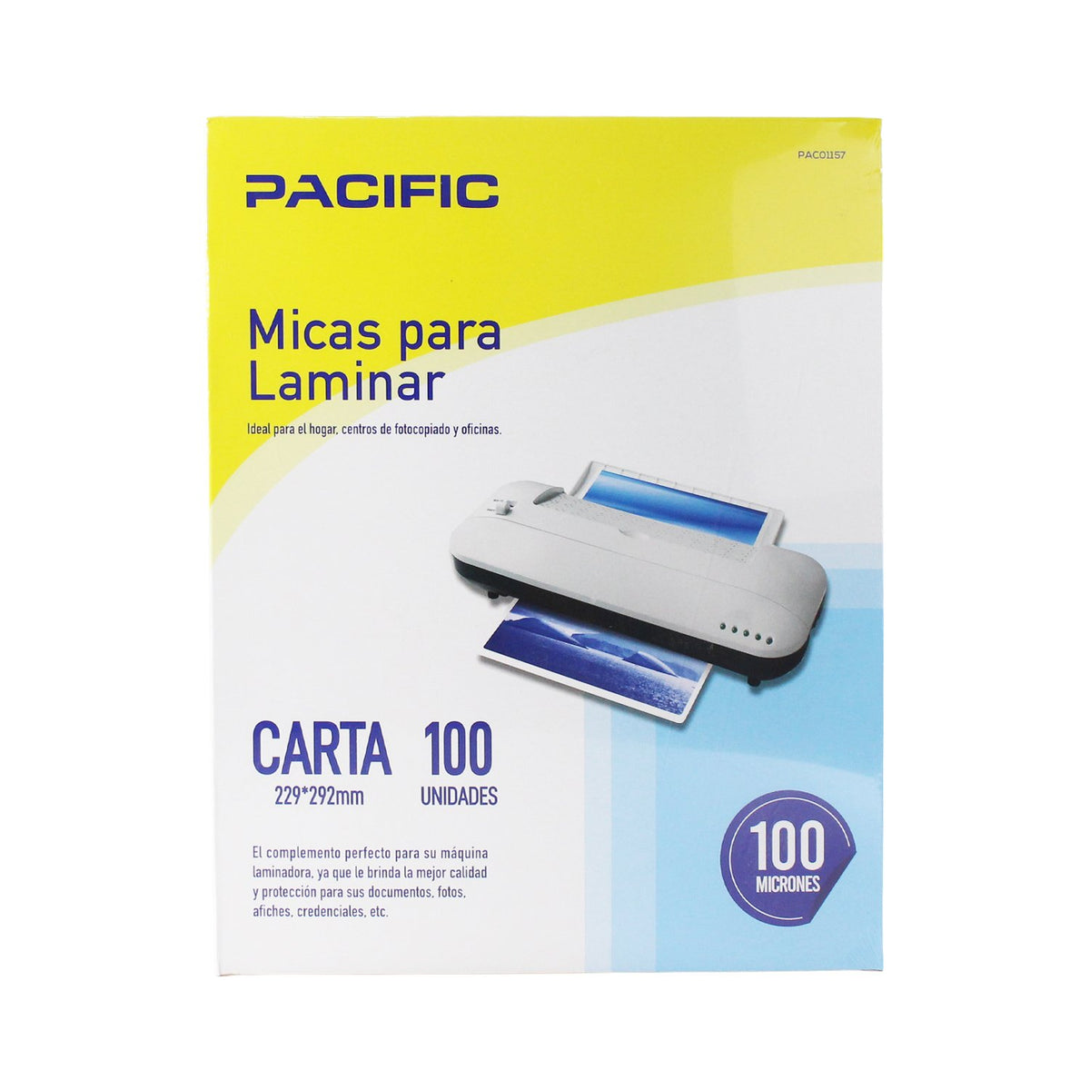 Láminas Termolaminadora carta 100mic