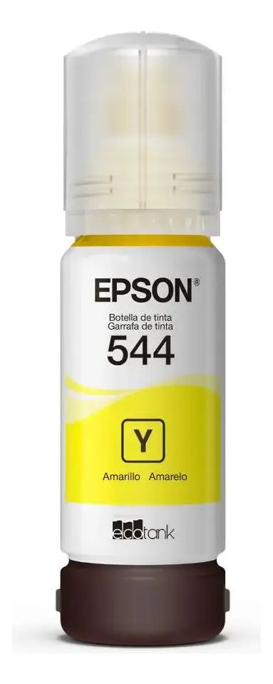 Tinta Alternativa Epson 544 Amarilla de Alto Rendimiento
