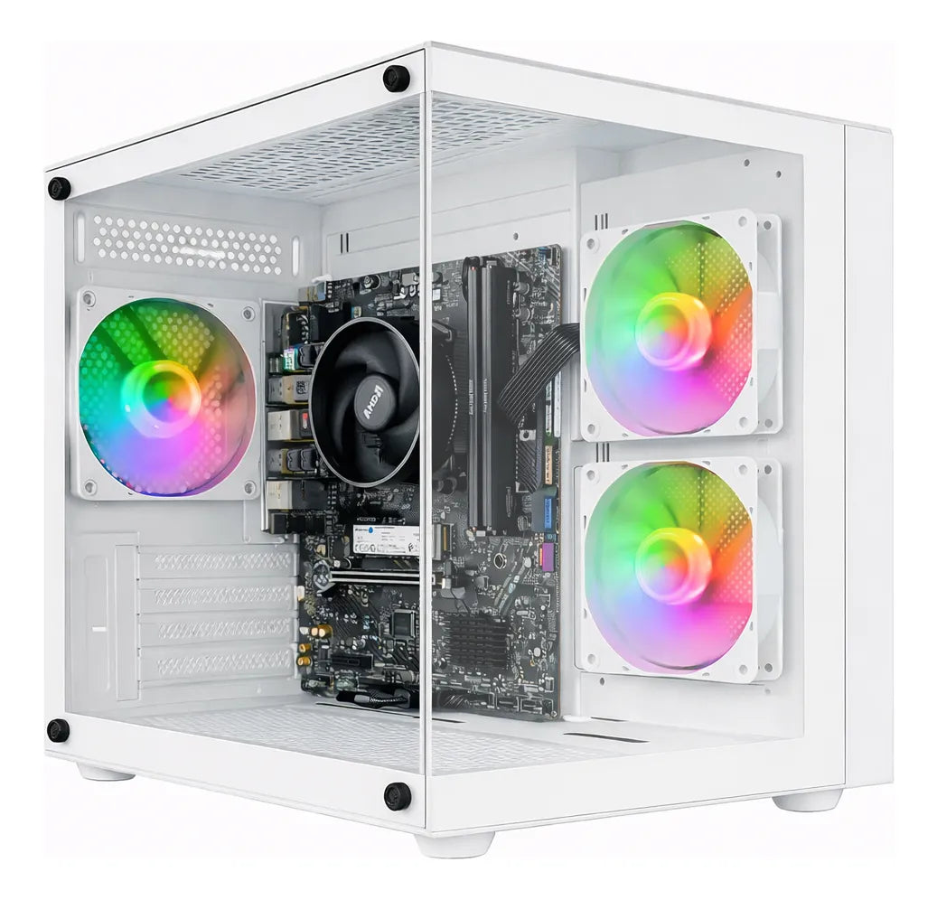 Computador Gamer Servitech® Serie “Cobalt White” Modelo: STG-CW570