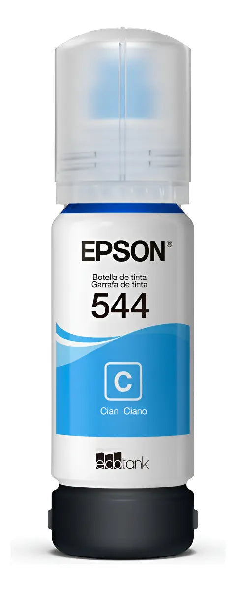 Tinta Alternativa Epson 544 Cian de Alto Rendimiento