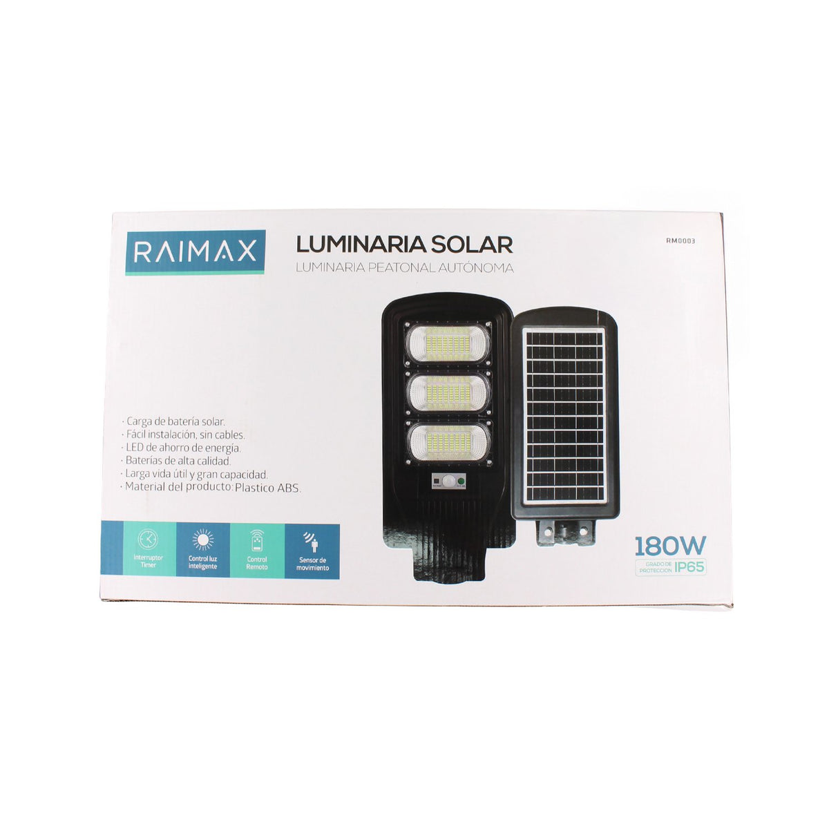 Foco Solar Raimax 180W 10000mAh