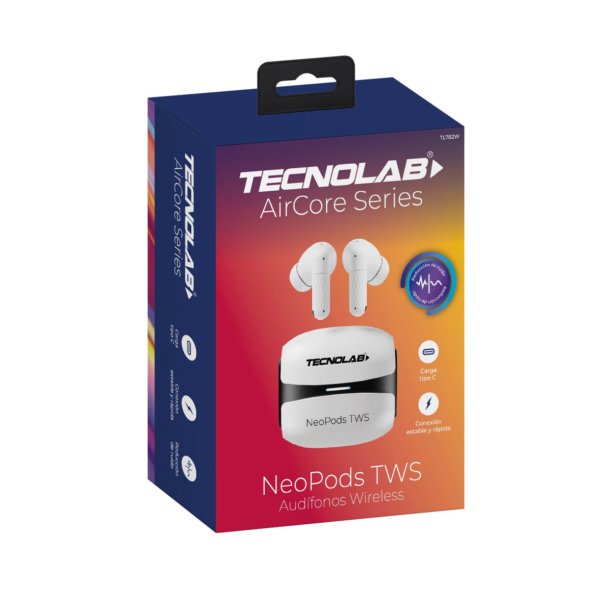 Audífonos BT 5.4, TWS Tecnolab