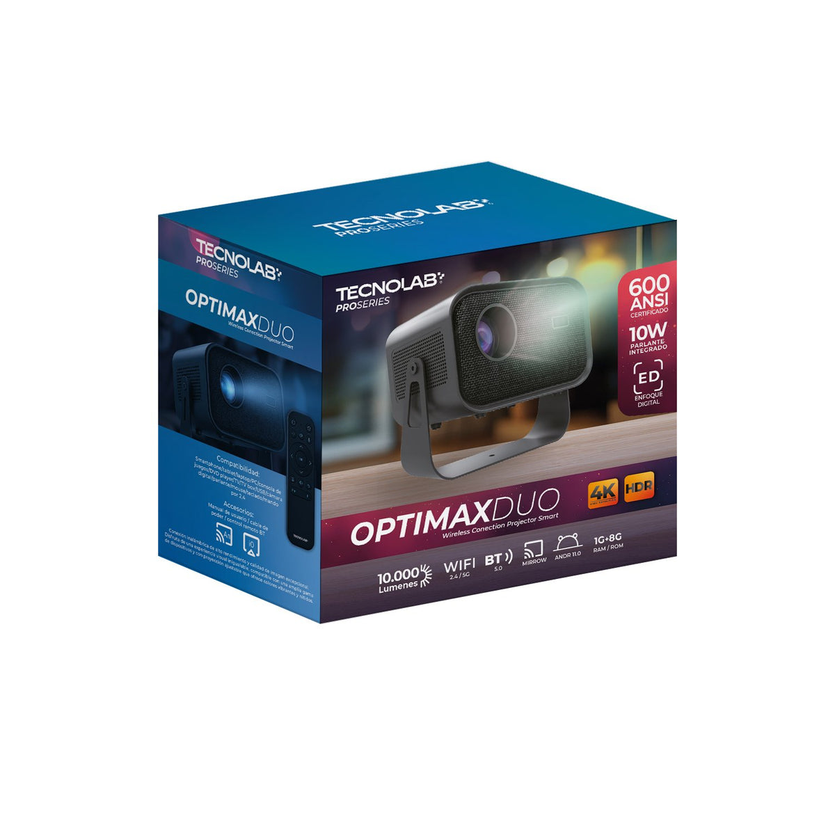 Proyector Inteligente con Android 11