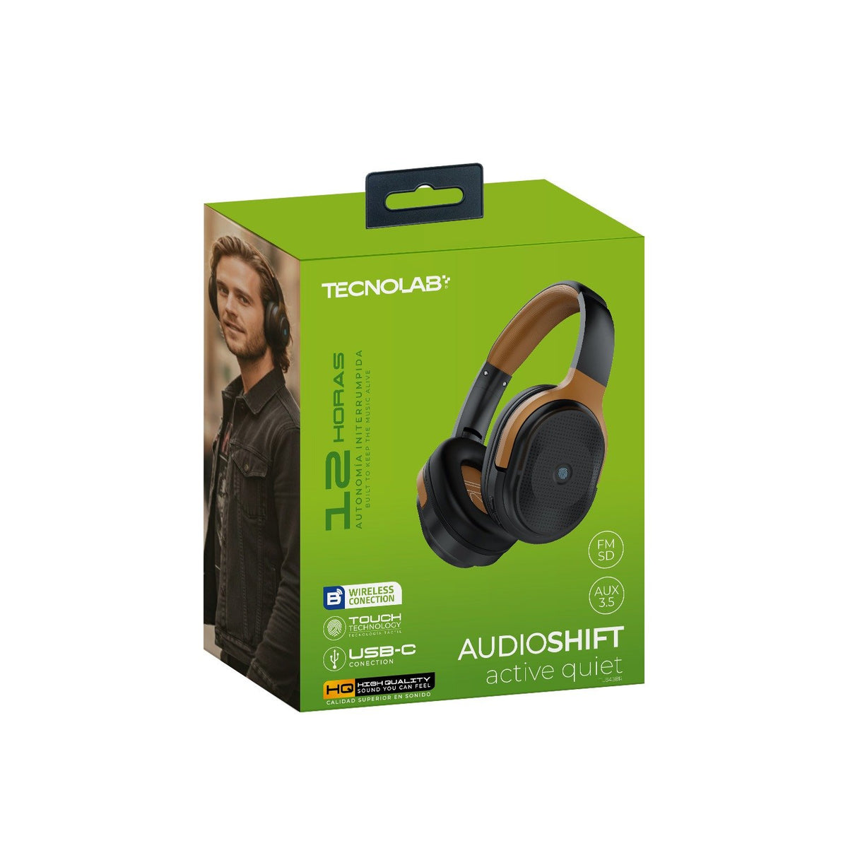 Audífonos Inalámbricos Tecnolab AudioShift (TL643BR)