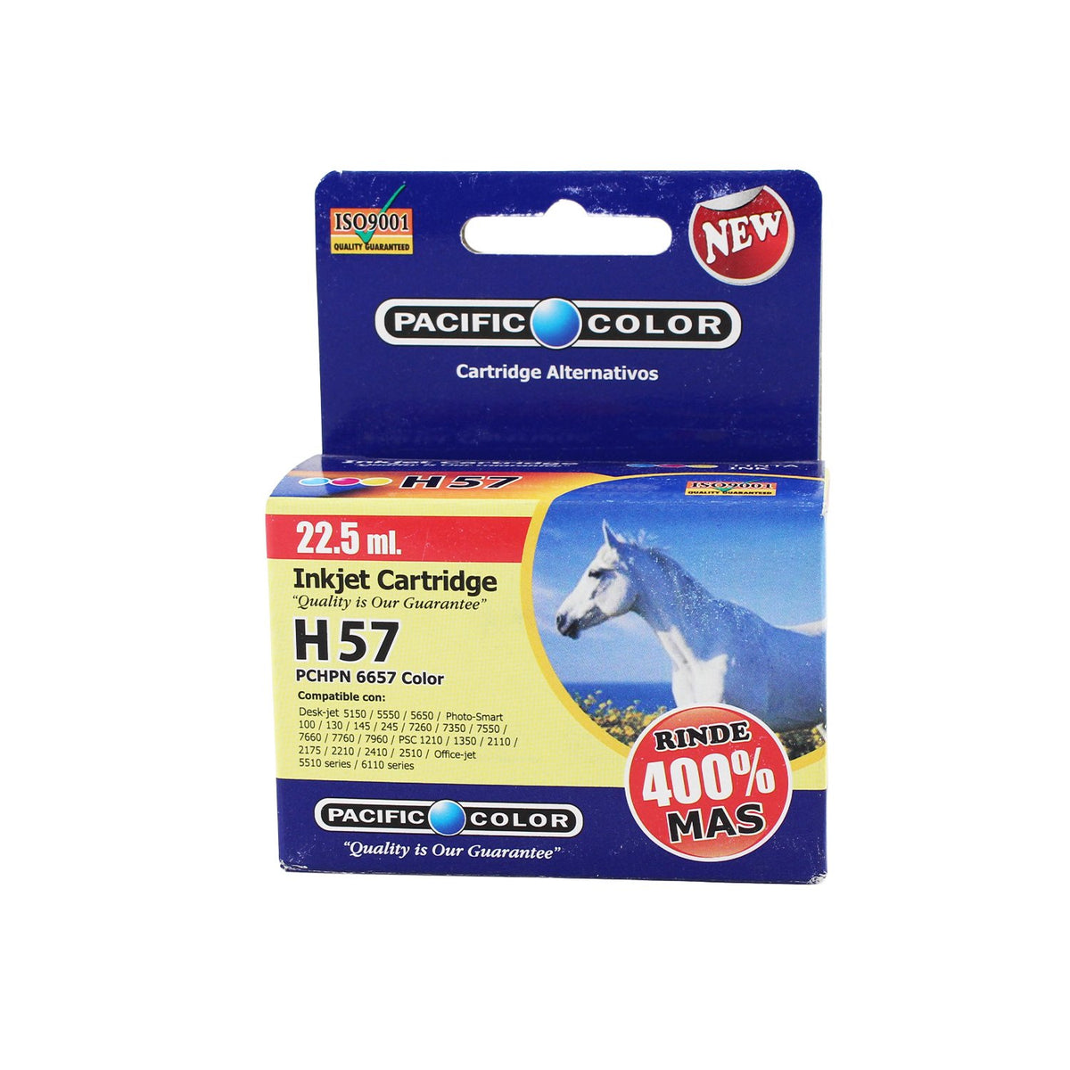 Cartucho De Tinta Para Hp6657 C Alt.Rend 23 Ml
