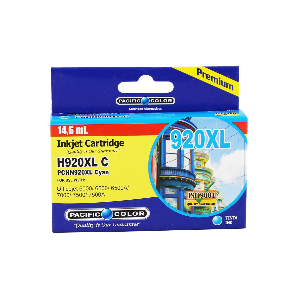 Cartucho De Tinta Para Hp920Xl Cyan