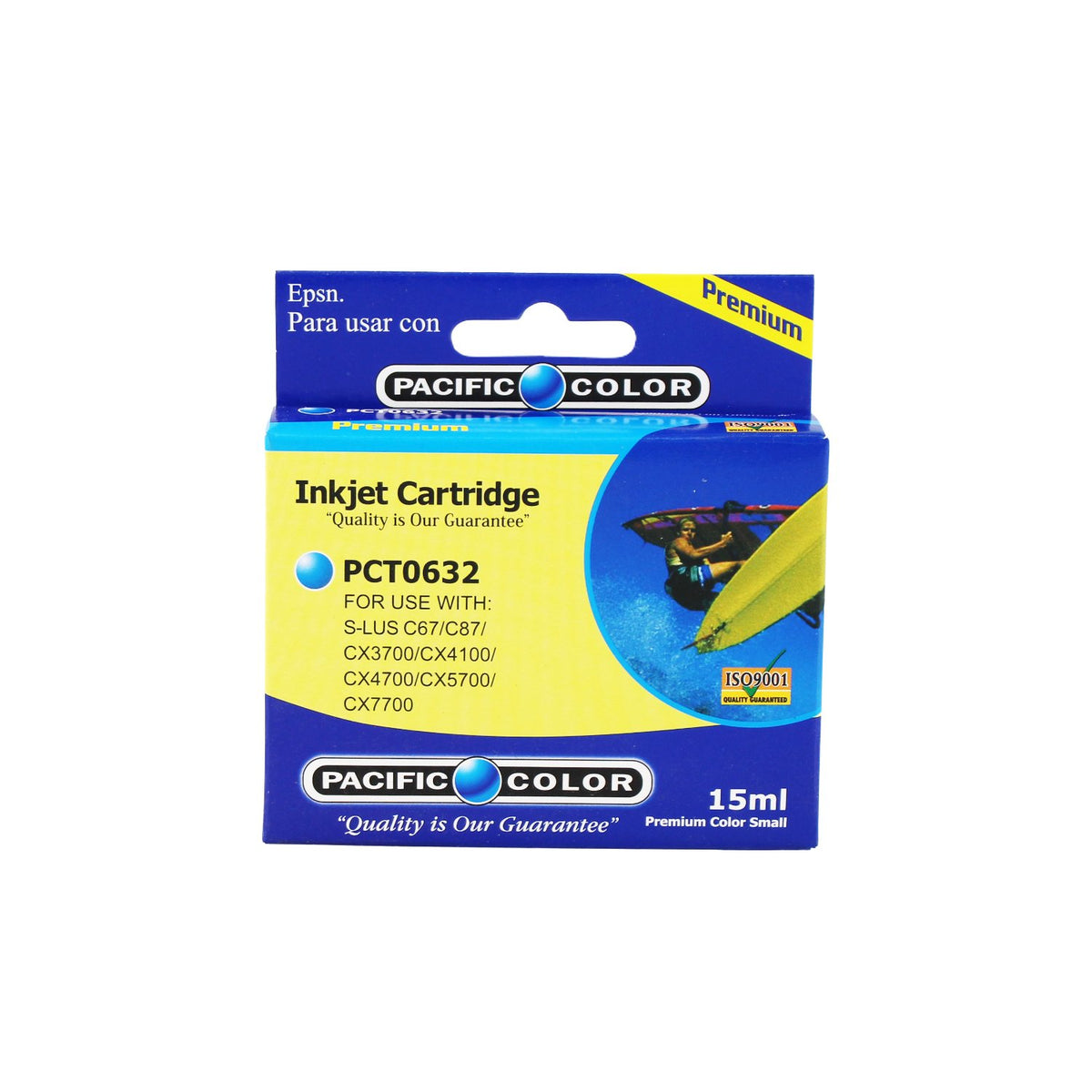 Cartucho De Tinta Para Epson To 632 Cyan 15Ml