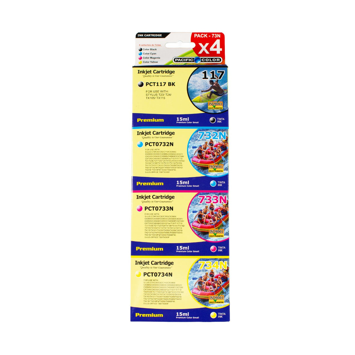 Pack Cartuchos Para Epson 731N