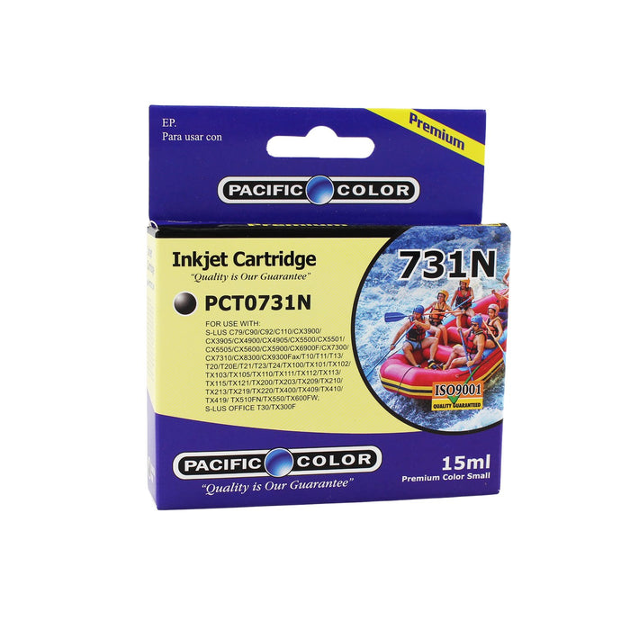 Cartucho De Tinta Para Epson To 731 15Ml Black