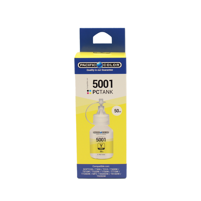 Botella De Tinta Para Brother Bt5001Y