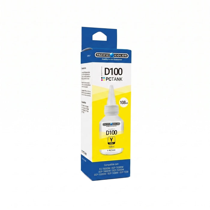 Botella de Tinta Pacific Color BTBRD100 Y
