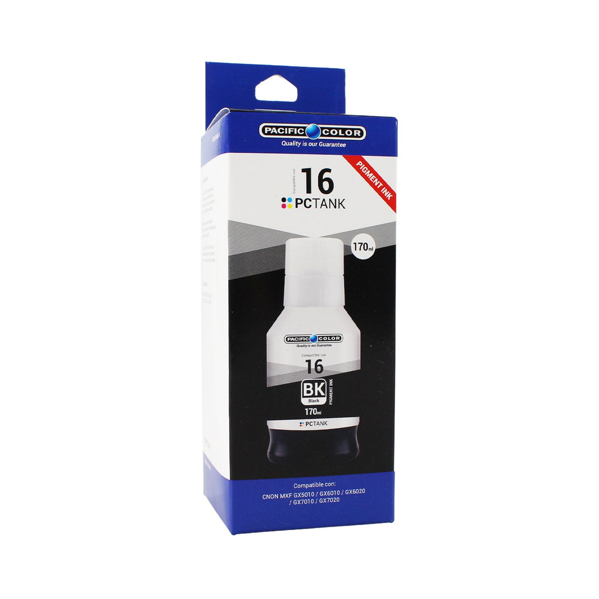 Botella De Tinta Para Canon Gi16 Pigmentada