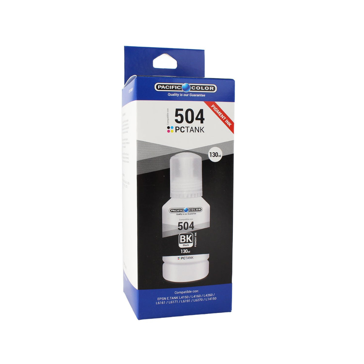 Botella De Tinta Para Epson T504 Pigmentada