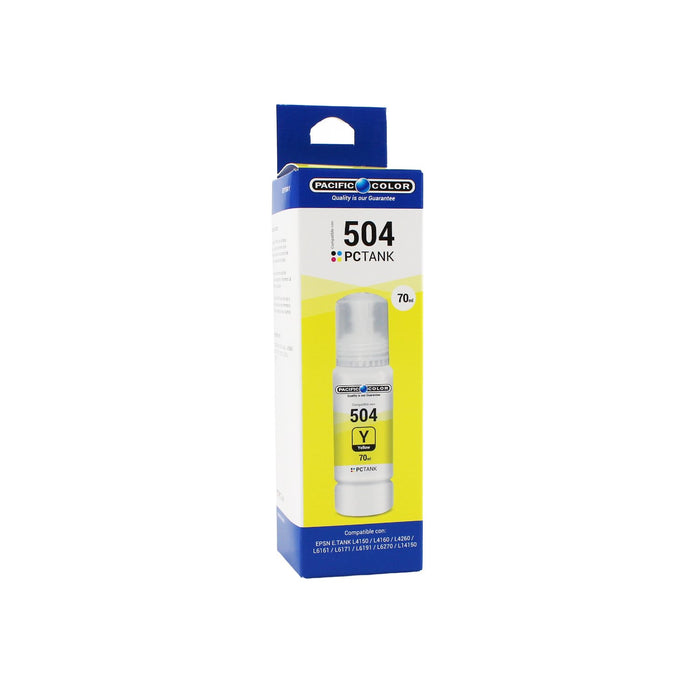 Botella De Tinta Para Epson T504Y