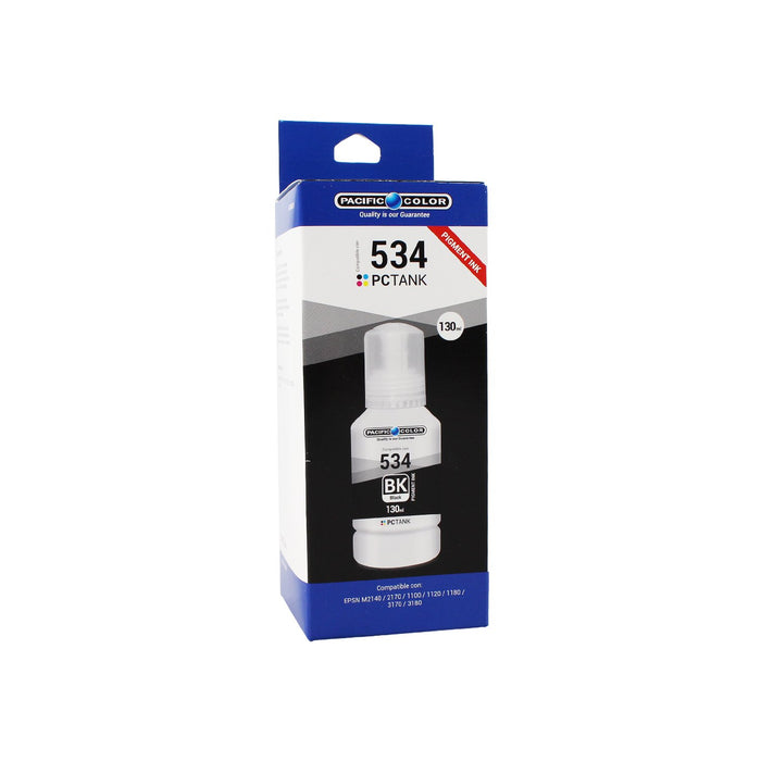 Botella De Tinta Para Epson T534 Pigmentada Black