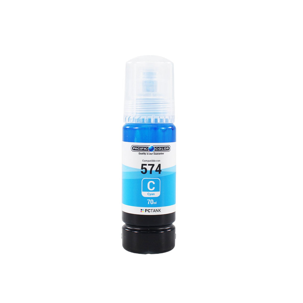 Botella De Tinta Para Epson T574Cyan