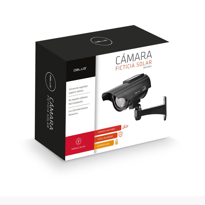 Cámara De Seguridad DBlue Solar Falsa