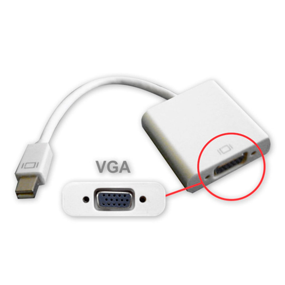 Cable DBlue Mini Dp A VGA Para MacBook