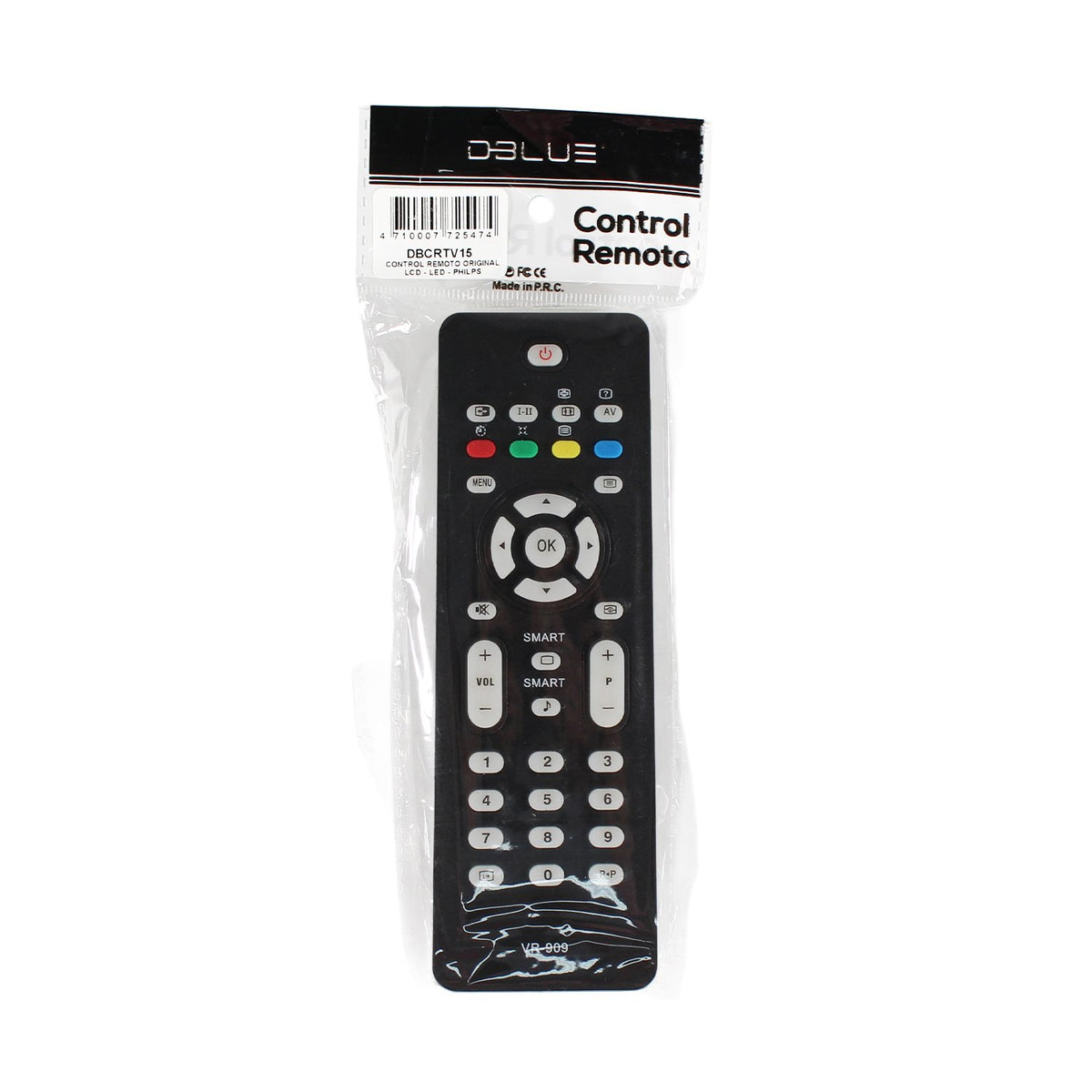 Control Remoto DBlue Compatible LCD//LED Philips Tv